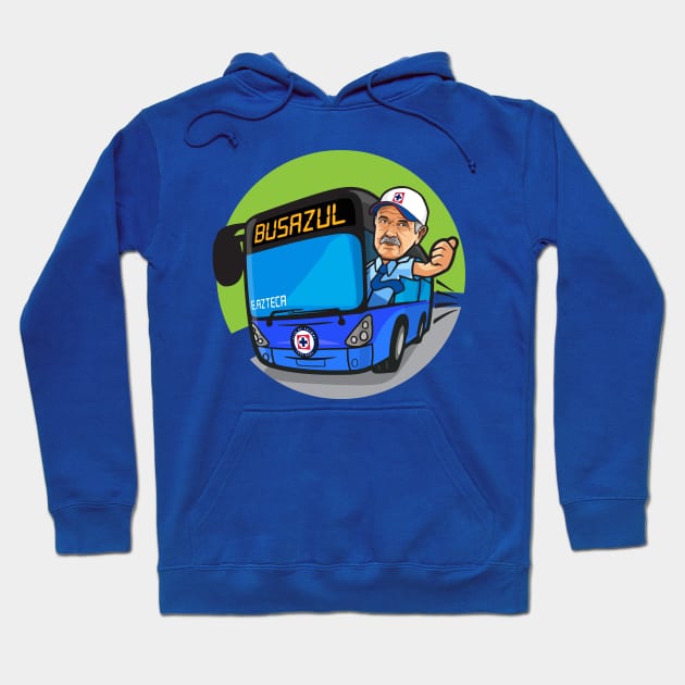 El Tucamion Azul Hoodie by akyanyme